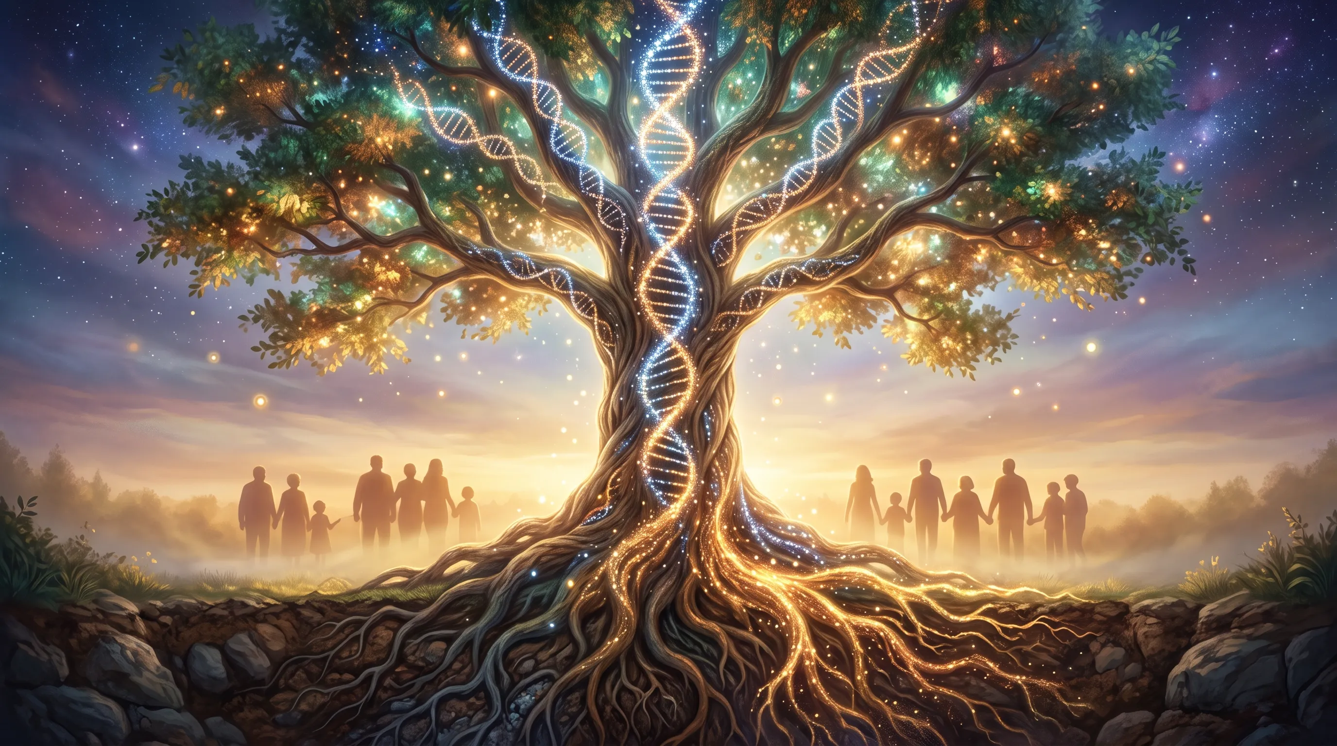 Curando a Árvore Ancestral: Como Romper Ciclos Repetitivos e Linhas do Tempo