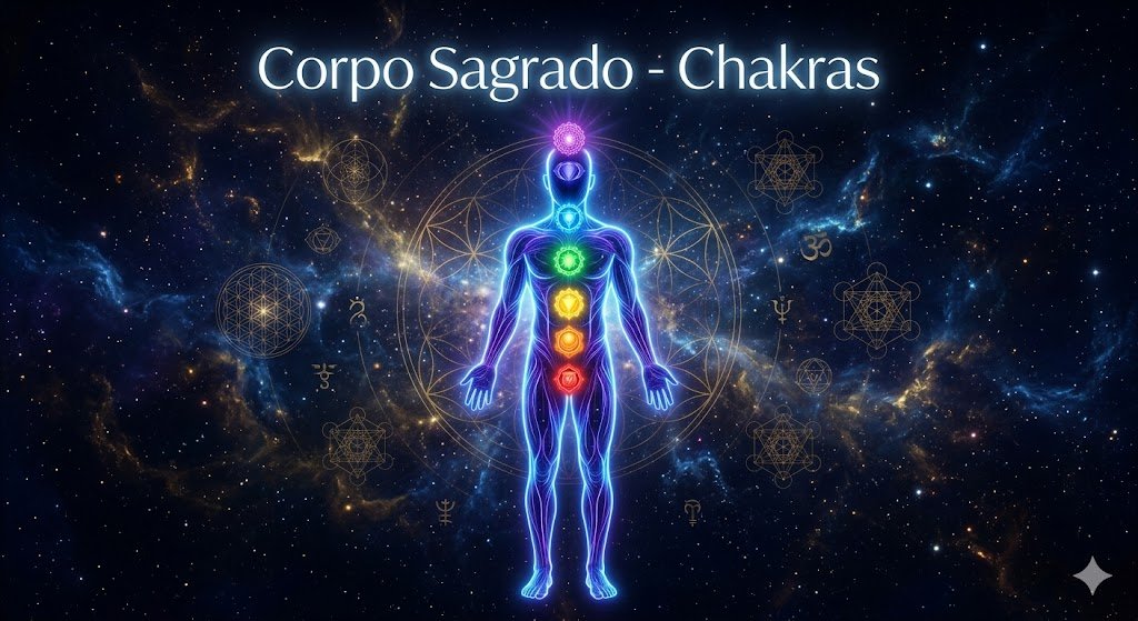 Os 7 Chakras: O Portal dos Corpos de Luz e a Cura Vibracional