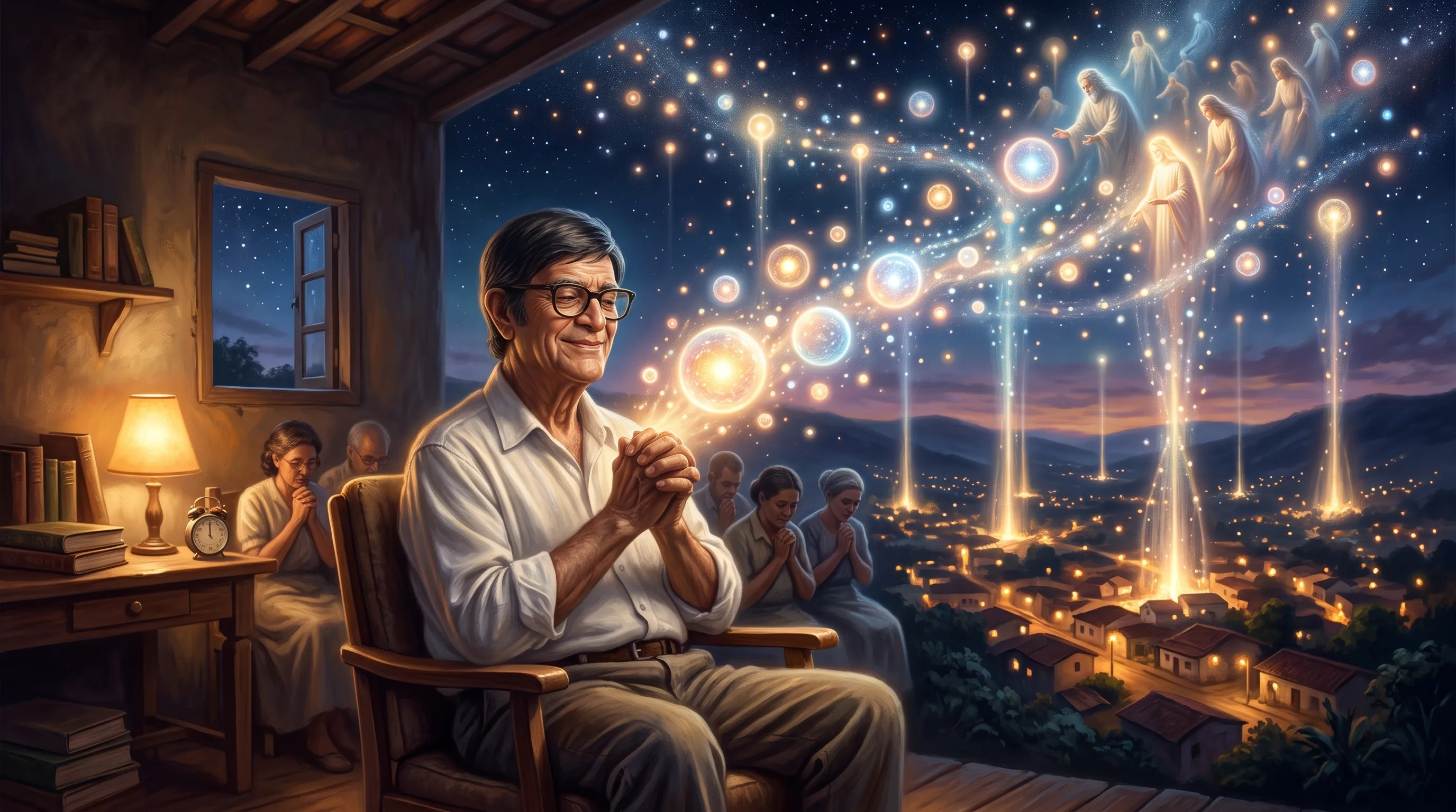 Chico Xavier e as Bolas Luminosas: A Energia da Oração Vista do Outro Lado