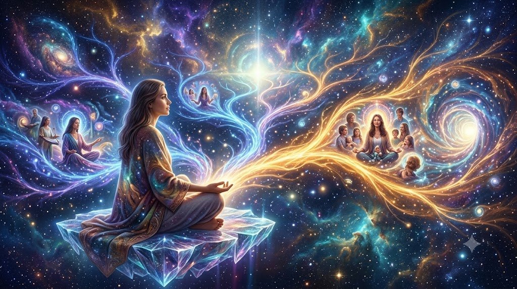 O Multiverso das Escolhas: Como a Física Quântica e a Espiritualidade Explicam Suas Decisões