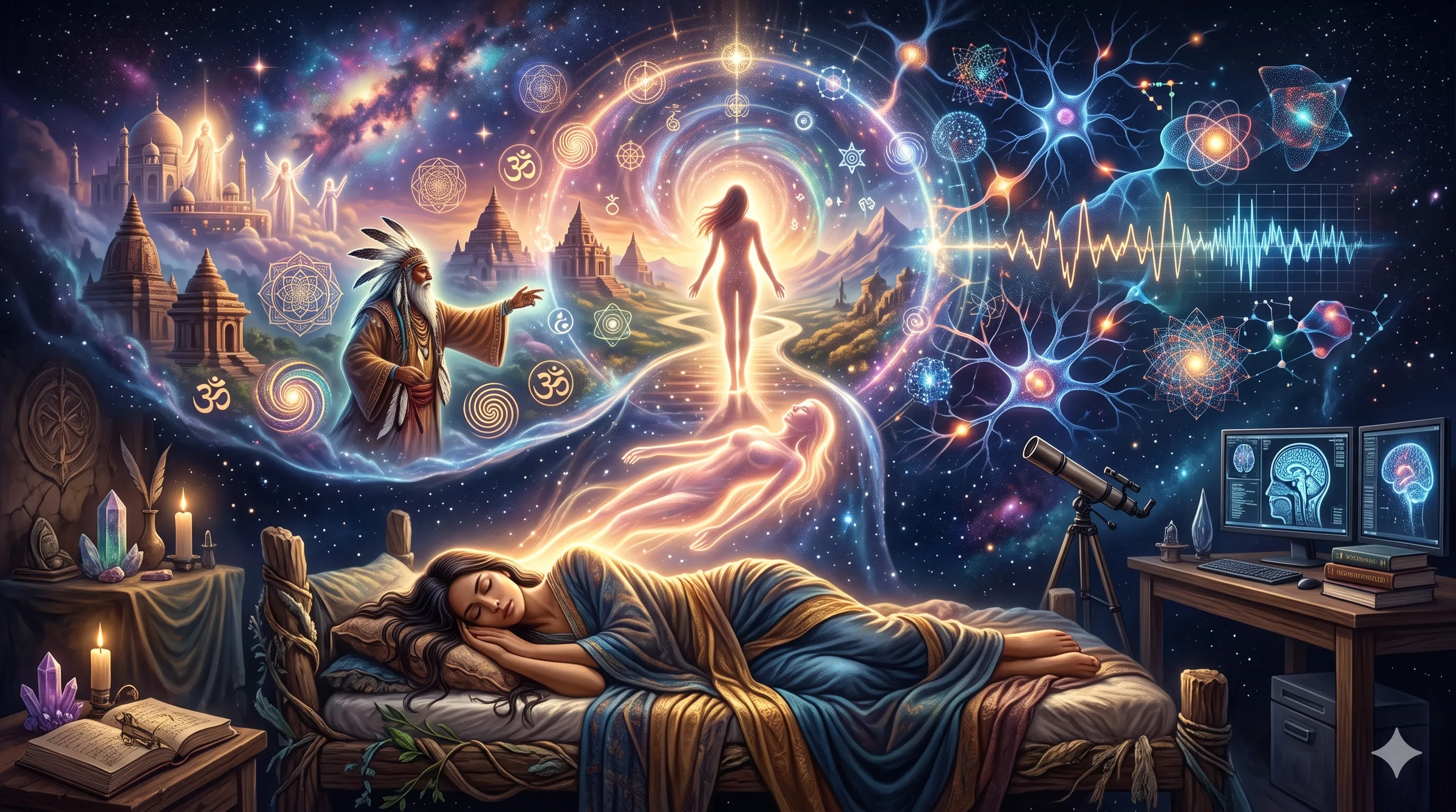 Além do Véu Noturno: A Realidade dos Sonhos sob a Ótica da Ciência e Espiritualidade